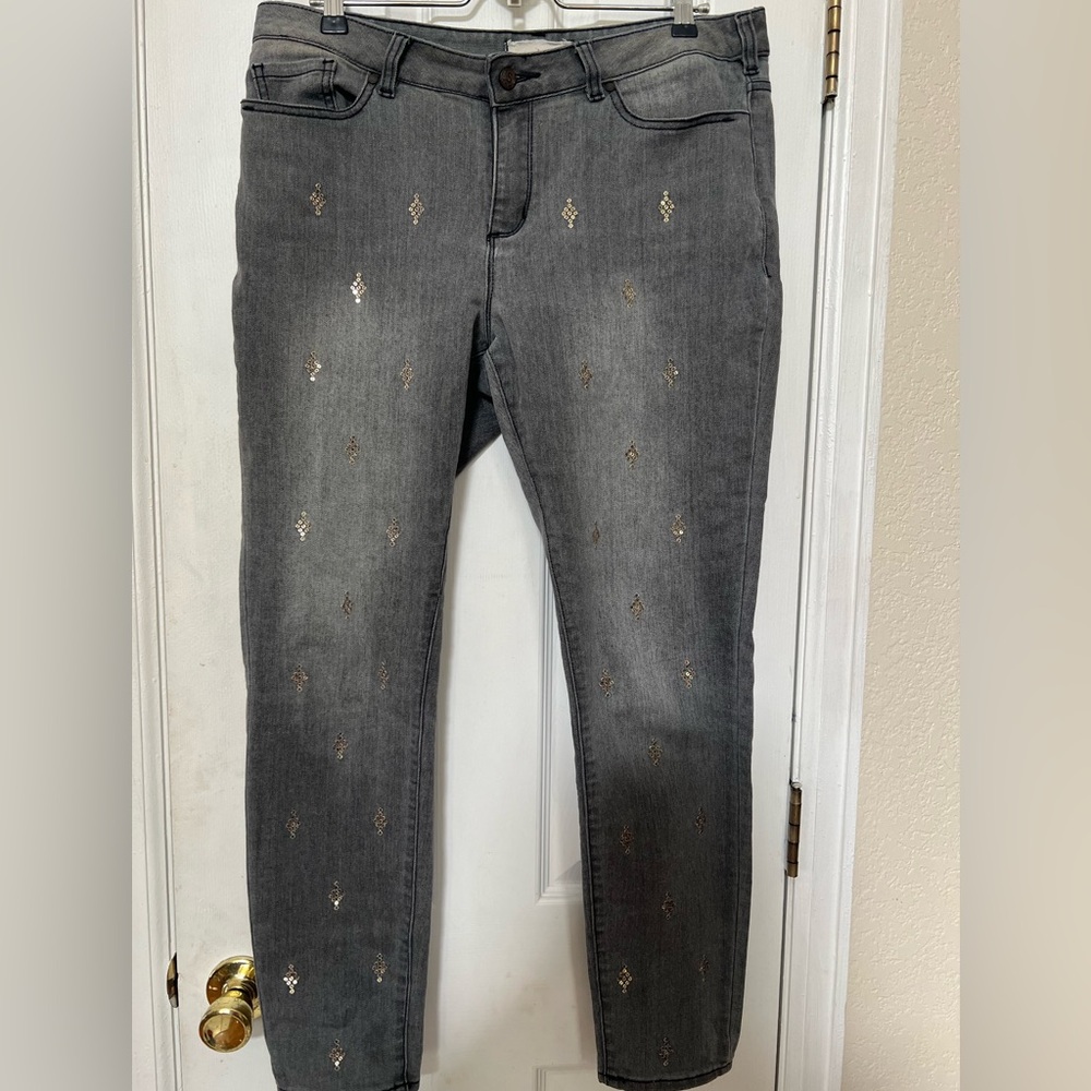 Sundance Gray with Silver/Gold Sequins size 32